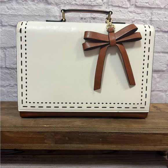 Telena Laptop Tote Bag for Women, Shoulder Leather Briefcase NWT Waterproof - Picture 3 of 11